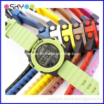 3ATM Waterproof G-Shors Sports Brand Silicone LCD Digital Electronic Watch